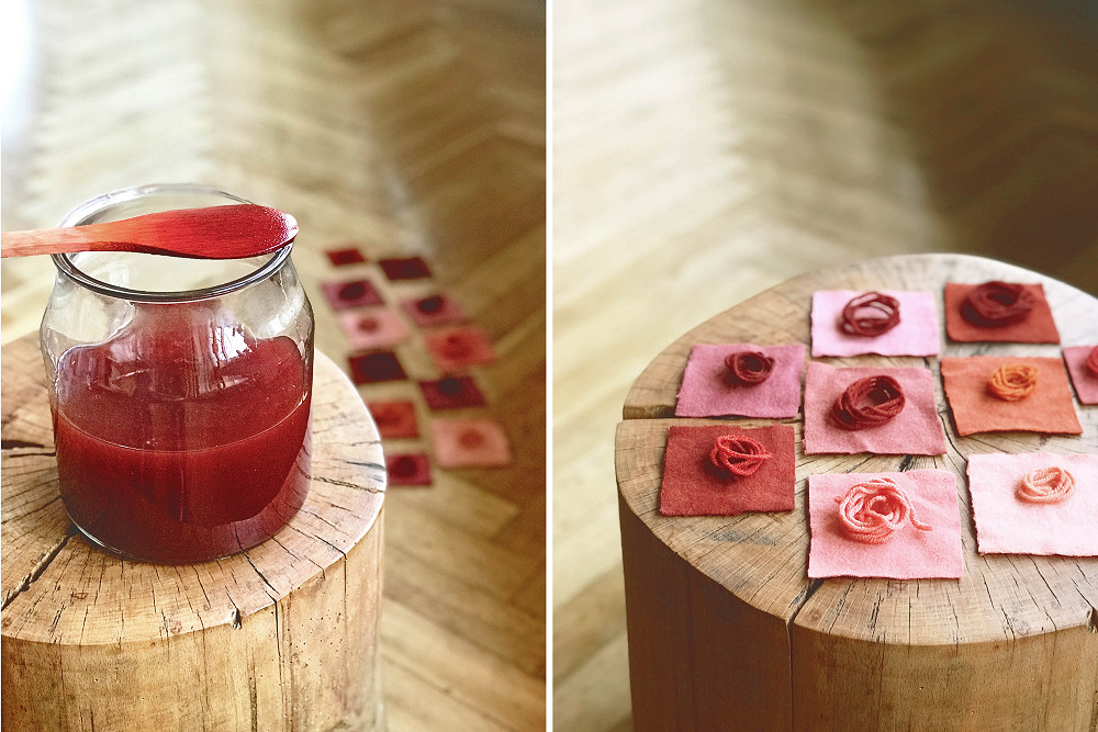 Workshops mit Anette Rega: FÄRBEN MIT PFLANZENFARBEN Workshops mit Anette Rega: FÄRBEN MIT PFLANZENFARBEN